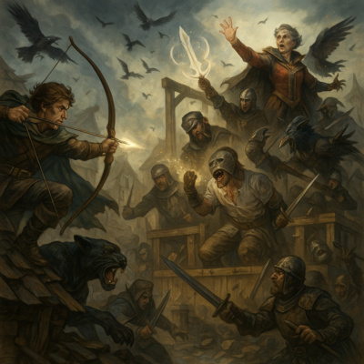 Session Eighteen: Gallows, Ravens, and the Wrath of Lady Wachter