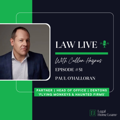 Law Live โ๏ธ ๐ด Episode 51 with Paul O'Halloran, Partner | Head of Office | Employment Law Specialist | Dentons | 'Negative Employees, Narcissistic Compassion, Flying Monkeys & Haunted Workplaces'