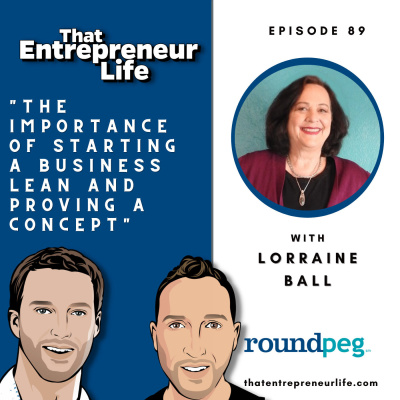 Episode 89 - The Importance of Starting a Business Lean and Proving a Concept with Lorraine Ball