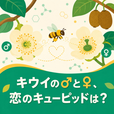 #51.キウイの♂と♀、恋のキューピッドは誰だ？／キウイの基 山田さん