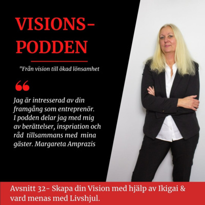 Avsnitt 32 - Kraften av vision med hjälp av Ikigai.