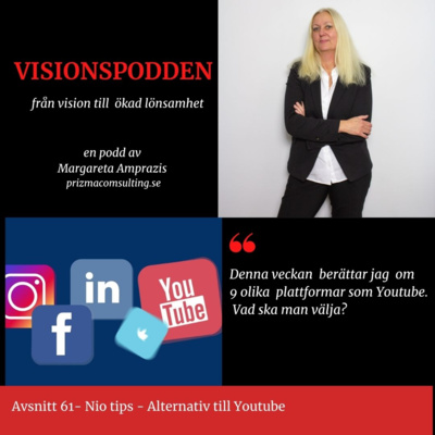 Avsnitt 61 - Alternativa Plattformar till Youtube