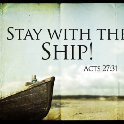 Stay with the Ship - Kevin Hipes - January 11, 2026