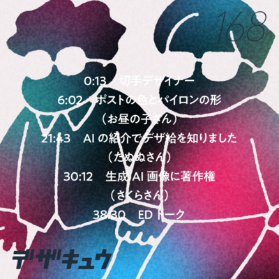 #168　生成AI画像に著作権!?