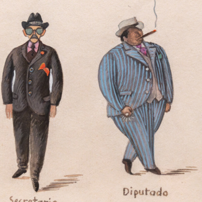 Antonio Ruiz y la escenografía. Serie: El Corcito. Montajes y escenas del México Moderno.