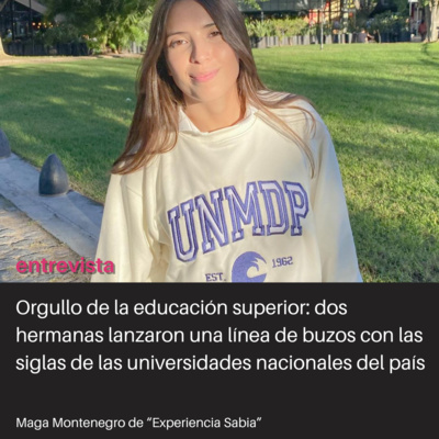 Homenaje nacional: lanzan una línea de buzos de todas las universidades públicas