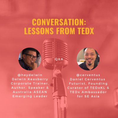 #23 Conversation: Lessons from TEDx with Daniel Cerventus