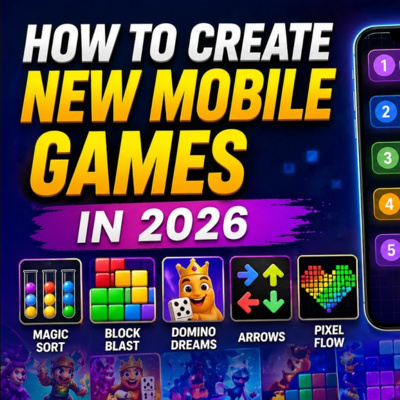 💡 How to create new mobile games 101, 2026 edition 😎