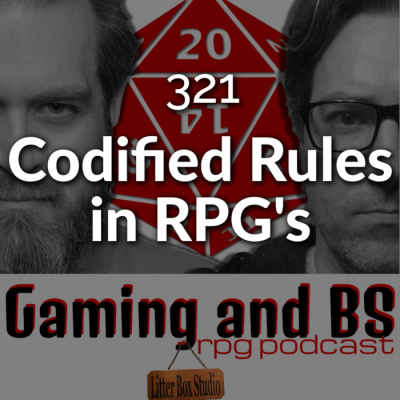 Codified Rules in RPG’s