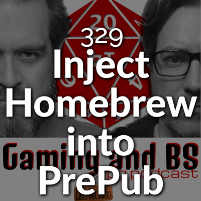Inject Homewbrew into Prepublished Adventures