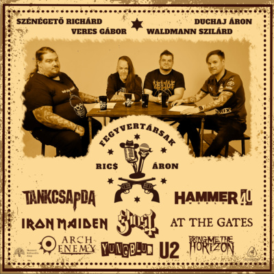 Fegyvertársak #1: HammerWorld kulisszatitok, Tankcsapda, Ghost, Iron Maiden és a többiek!