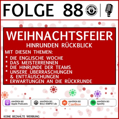 Folge 88 – Weihnachtsfeier