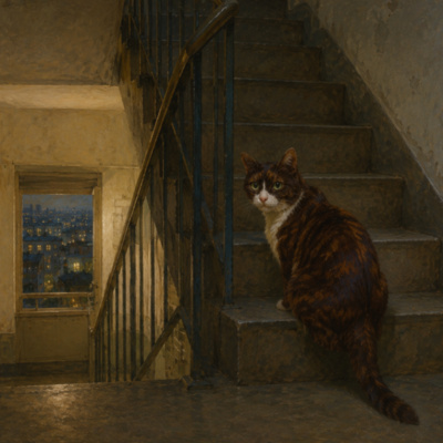 The Emperor Cat - Surreal Japan talking cats magic realism 