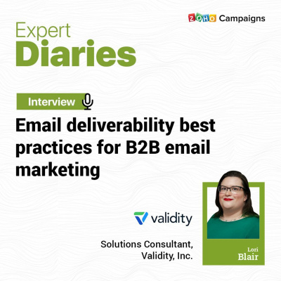 Email deliverability best practices for B2B email marketing ft. Lori Blair