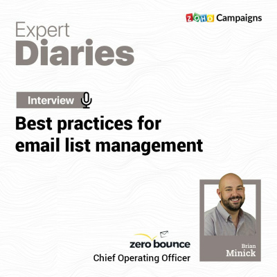 Best practices for email list management ft. Brian Minick