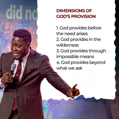 How to believe God for Supernatural Provision- Pastor Philip Olubakin