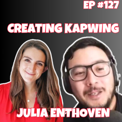 E127: Julia Enthoven: Getting Mentored by Carol Dweck, Quitting Google for Entrepreneurship, Raising a Series A, Growth Hacks