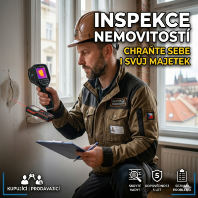 Inspekce nemovitostí a skryté vady při koupi, převzetí i správě domu či bytu