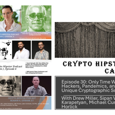 Crypto Hipster's Curtain Calls, Episode 30: Only Time Will Tell? Overcoming Hackers, Pandemics, and Identity Threats Through Unique Cryptographic Solutions