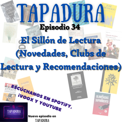 TAPADURA – El sillón de Lectura – Ep.34 - El podcast de la Biblioteca de Cobeña