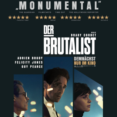 Monumental, düster, meisterhaft: Unser Podcast zu THE BRUTALIST