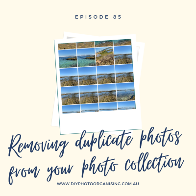 085 | Removing duplicate photos from your photo collection