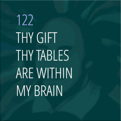 Sonnet 122: Thy Gifts, Thy Tables, Are Within My Brain
