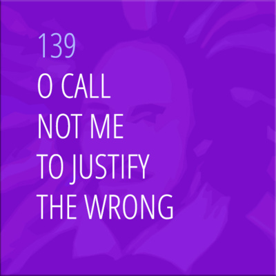 Sonnet 139: O Call Not Me to Justify the Wrong
