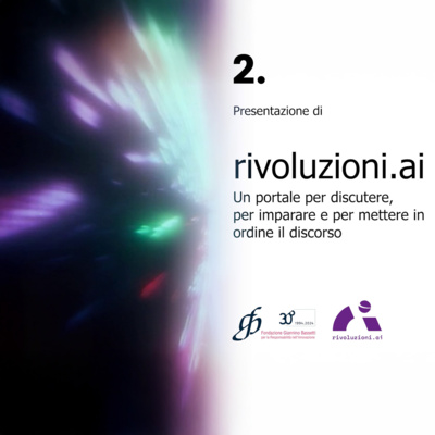 rivoluzioni.ai presentazione del portale - parte 2 di 2