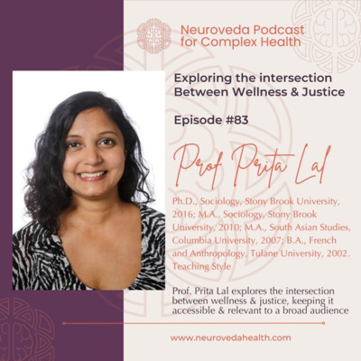 #83 Professor Prita Lal: Exploring the intersection Between Wellness & Justice