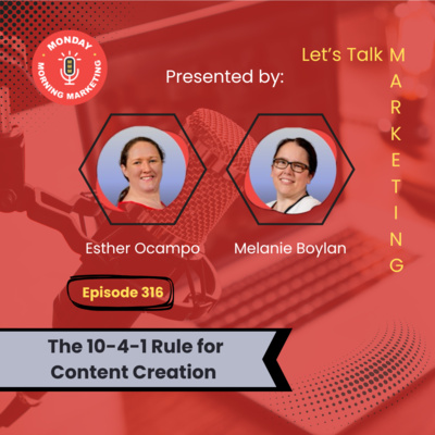 Episode 316 - The 10-4-1 Rule for Content Creation