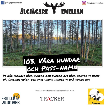 103. Våra hundar & Pass-namn episode artwork