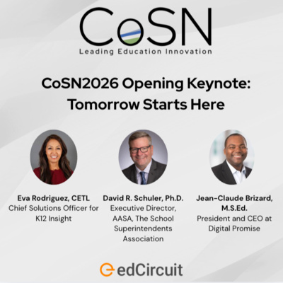 CoSN2026 Opening Keynote: Tomorrow Starts Here