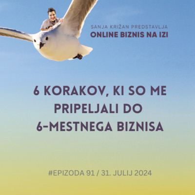 #91 6 korakov, ki so me pripeljali do 6-mestnega biznisa