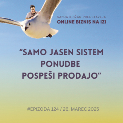 #124 Samo jasen sistem ponudbe lahko pospeši prodajo