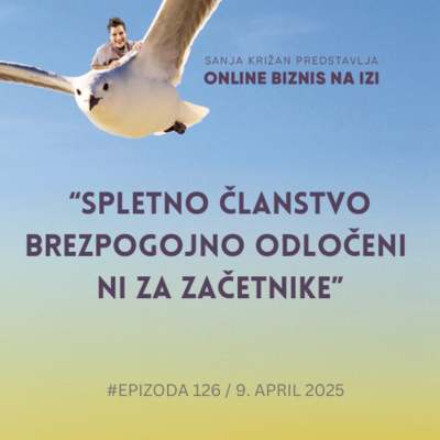 #126 Spletno članstvo Brezpogojno odločeni ni za začetnike 