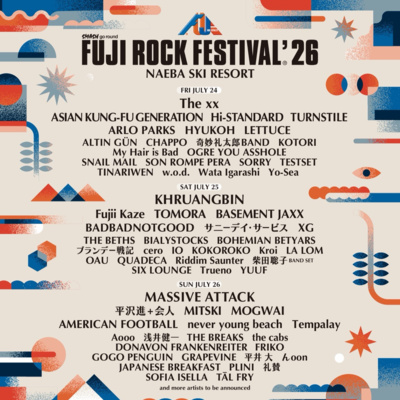 #242 フジロック26ラインナップ発表の瞬間を録る