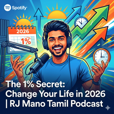 The 1% Secret: Change Your Life in 2026 | RJ Mano Tamil Self Help Motivational Life Podcast