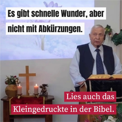 Brauchst du ein Wunder?