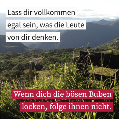 Lass dich nicht verführen