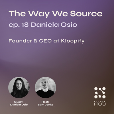 18. How Procurement can Make an Impact on Sustainability w/ Daniela Osio at Kloopify