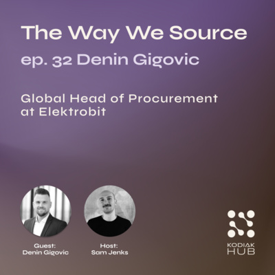 32. Driving Innovation w/ Denin Gigovic, Global Head of Procurement at Elektrobit