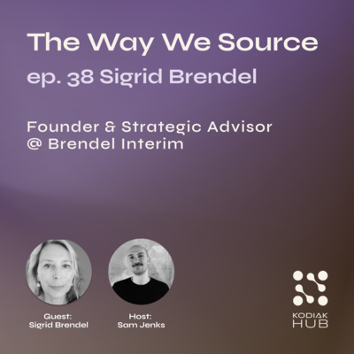 38. Prioritizing Procurement w/ Sigrid Brendel, Founder & Strategic Advisor at Brendel Interim