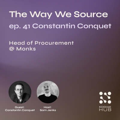 41. Procurement's Tech Stack w/ Constantin Conquet, Head of Procurement at Monks