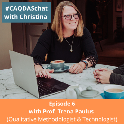 Christina chats with Prof Trena Paulus, Qualitative Research Methodologist/Technologist