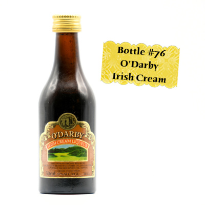 76 O'Darby Irish Cream by My Tiny Bottles with Tammy Coxen 76 O'Darby Irish Cream by My Tiny Bottles with Tammy Coxen