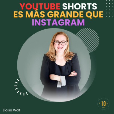 E222: Youtube Shorts es más grande que Instagram 🤯. Eloisa Wolf.