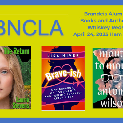 BRAVE-ish speaker for Brandeis Spring Author Event