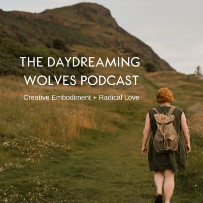 #49 A solo episode on starting the year in a gentler way and working with the strength card episode artwork