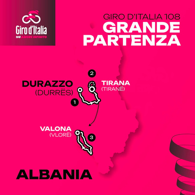 144 - Giro 2025: ecco il percorso!